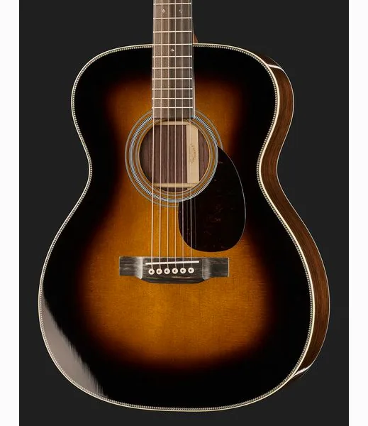 Martin Guitar OM-28 Sunburst, lähikuva 4