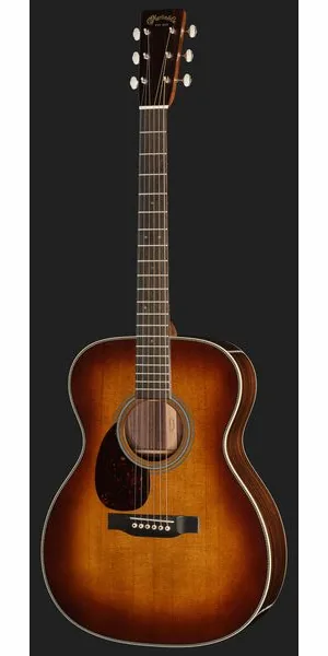 Martin Guitar OM28 Ambertone LH, lähikuva 2