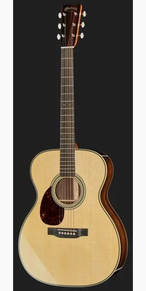 Martin Guitar OM28 LH, lähikuva 2