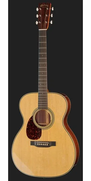 Martin Guitar OM28E LRB LH, lähikuva 2