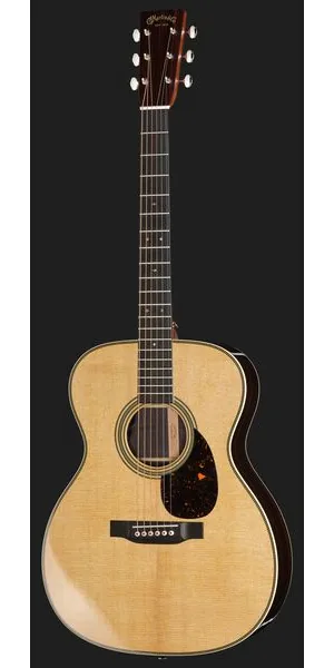 Martin Guitar OM28E, lähikuva 2