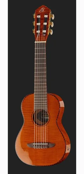Ortega RGLE18FMH Guitarlele, lähikuva 2