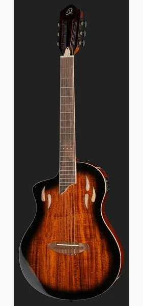 Ortega Tour Player ACA Burst LH, lähikuva 2