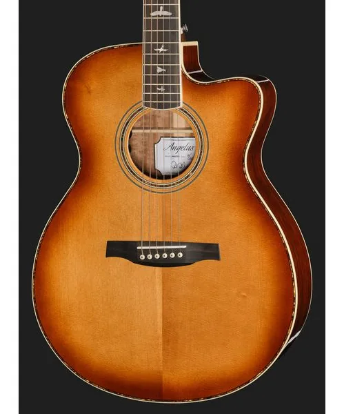 PRS SE A40E Tobacco SB inc. Case, lähikuva 4