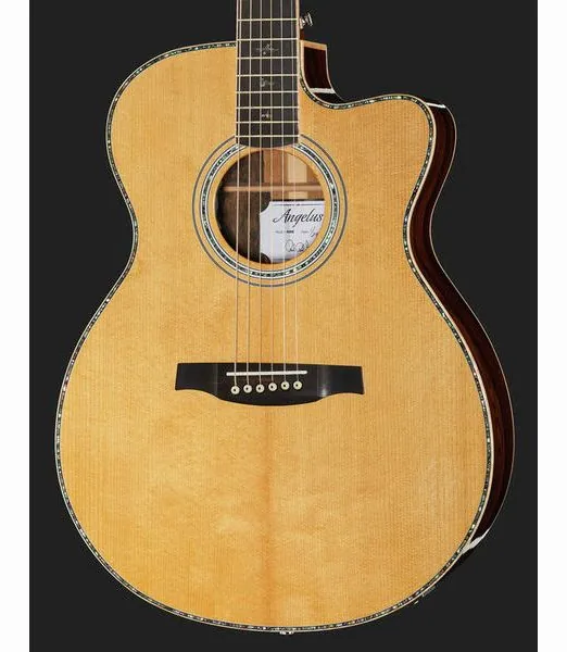 PRS SE A60E Natural, lähikuva 4