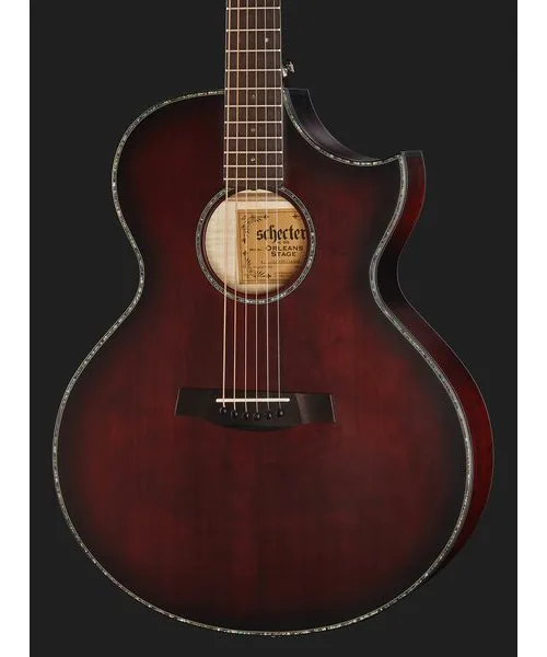 Schecter Orleans Stage Acoustic VRBS, lähikuva 4
