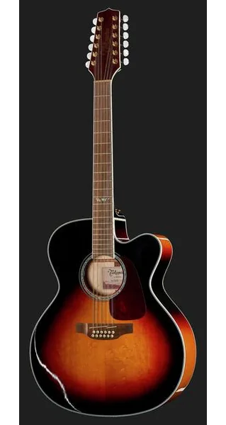 Takamine GJ72CE-12BSB, lähikuva 2