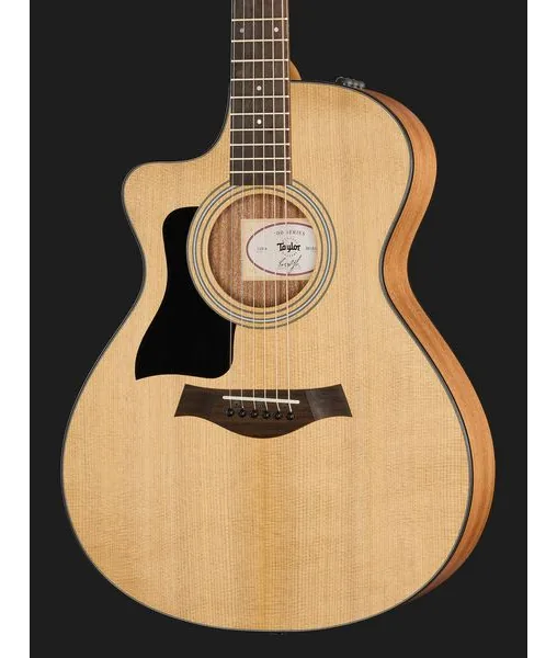 Taylor 112ce Sapele Lefthand, lähikuva 4