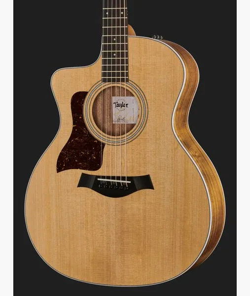 Taylor 214ce Koa Lefthand, lähikuva 4