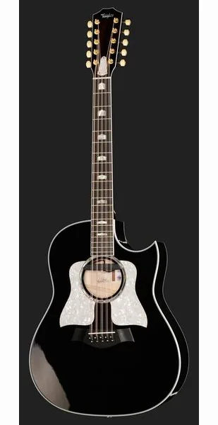 Taylor 657ce Bajo Quinto BLK, lähikuva 2