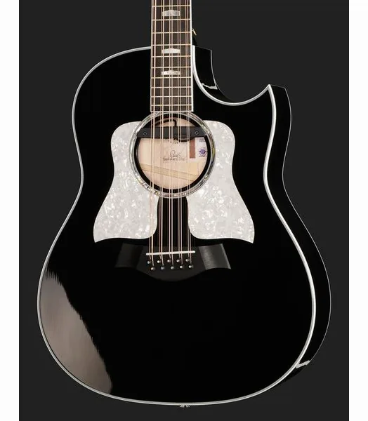 Taylor 657ce Bajo Quinto BLK, lähikuva 4
