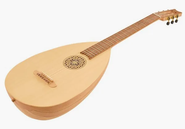 Lute Guitar, lähikuva 3