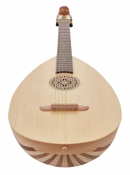 Steel String Lute Guitar, lähikuva 3