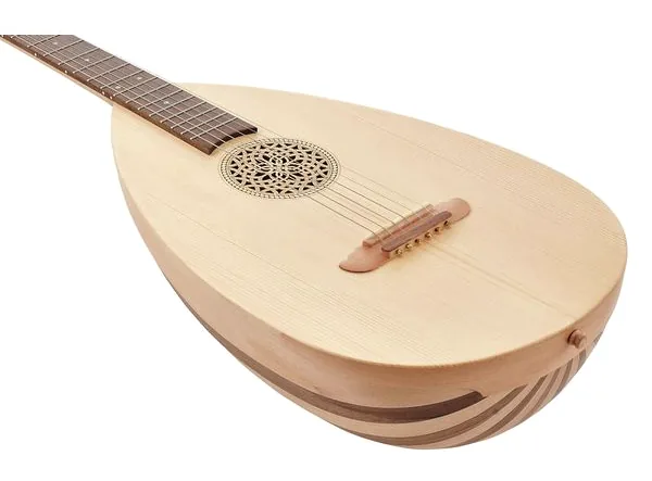 Steel String Lute Guitar, lähikuva 5