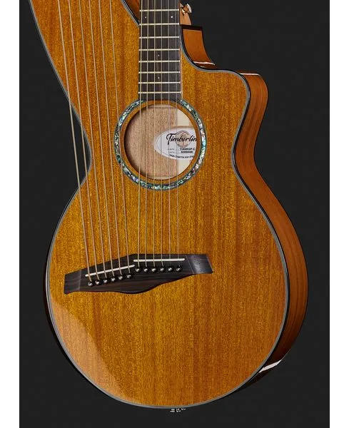 Timberline Guitars T30HGpc-e Harp Guitar, lähikuva 4
