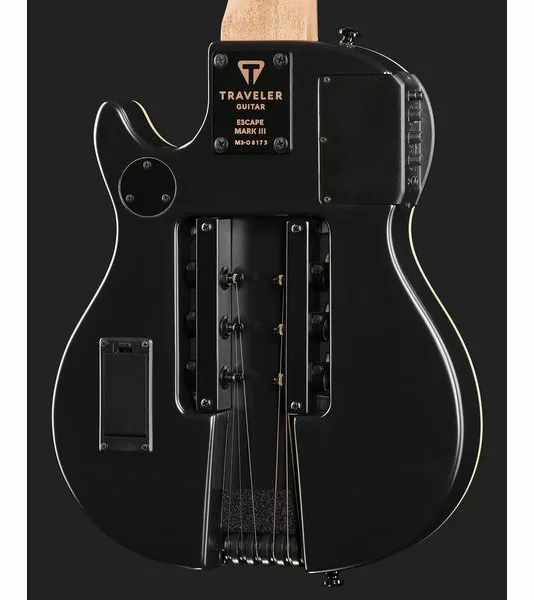 Traveler Guitar Escape Mark III Steel BK Satin, lähikuva 5