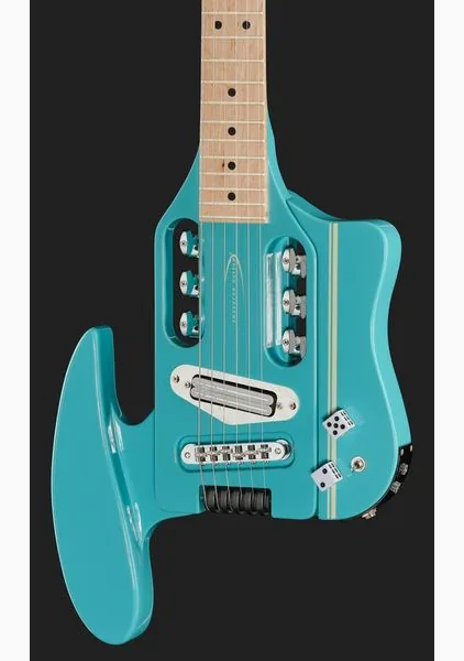 Traveler Guitar Speedster Deluxe Hot Rod Blue, lähikuva 4