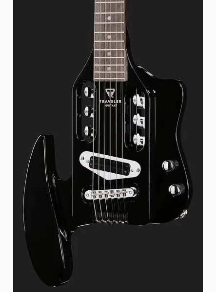 Traveler Guitar Speedster Standard Gloss Black, lähikuva 4