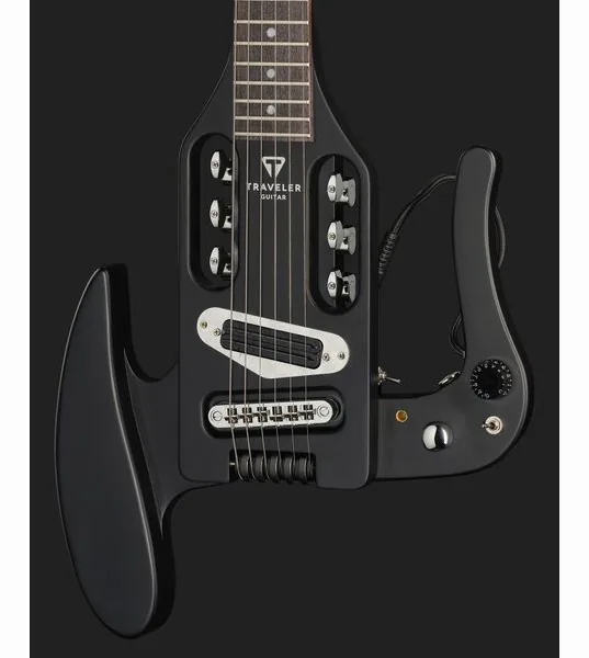 Traveler Guitar Pro Series Mod X - Matte Black, lähikuva 4