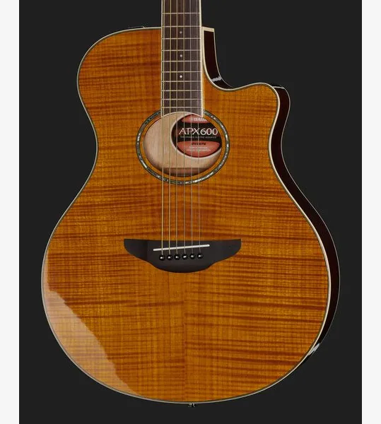 Yamaha APX 600 FM Amber, lähikuva 4