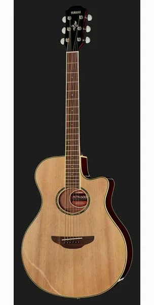 Yamaha APX 600 Natural, lähikuva 2