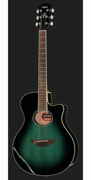 Yamaha APX 600 Oriental Blue Burst, lähikuva 2