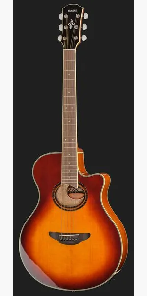 Yamaha APX700II Brown Sunburst, lähikuva 2