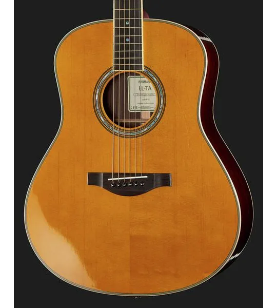 Yamaha Transacoustic LL-TA VT, lähikuva 4